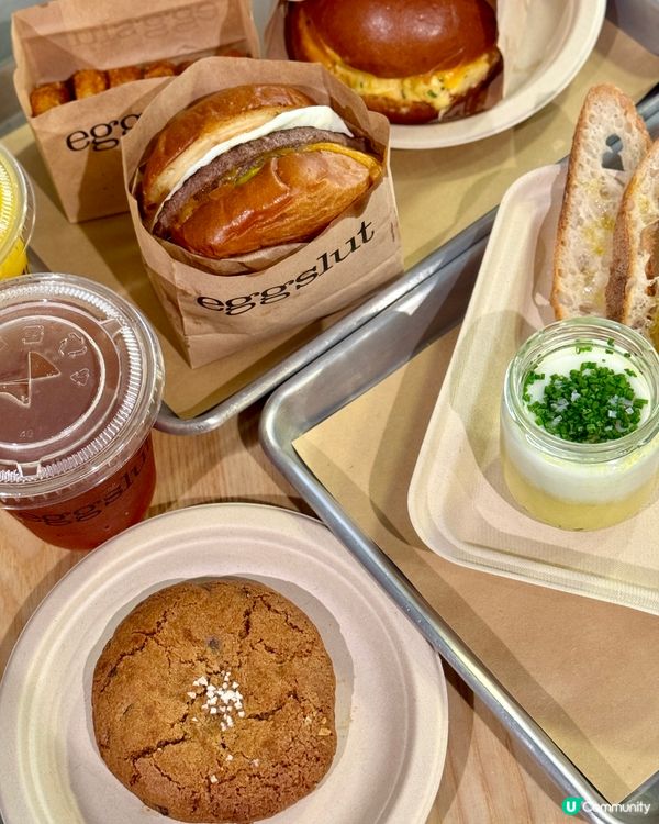 美國人氣半熟滑蛋漢堡專門店🥚🍔