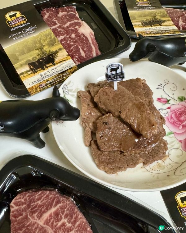 pandamart都有得買CAB認證安格斯牛肉啦😍