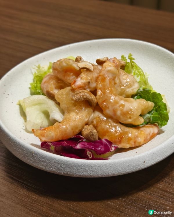 韓式中國料理，必點奶油蝦