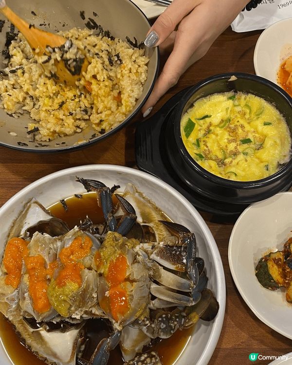 漢江公園野餐 韓國生牛肉生章魚 醬油蟹??