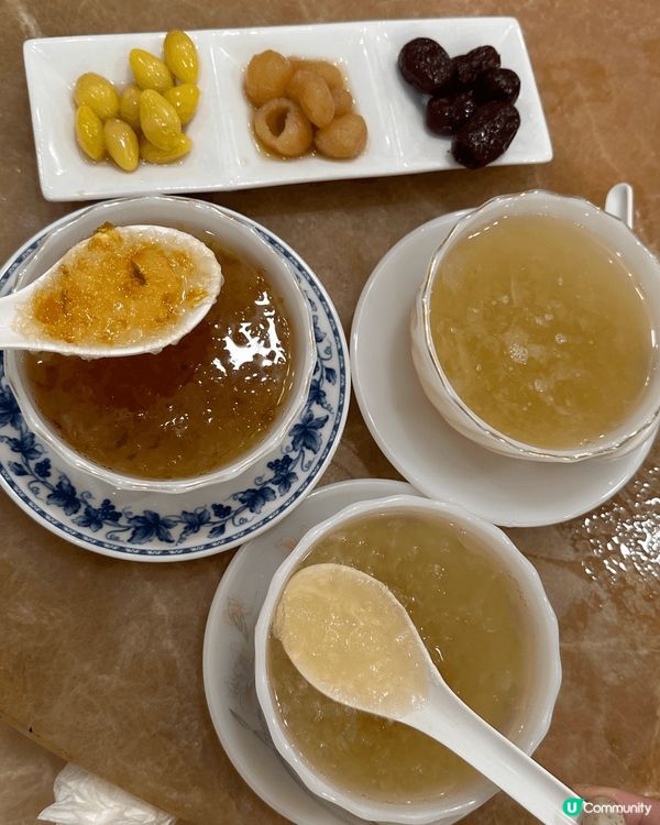 泰國唐人街, 必食燕窩。有白燕窩和紅燕窩。足料十足。個人推介...