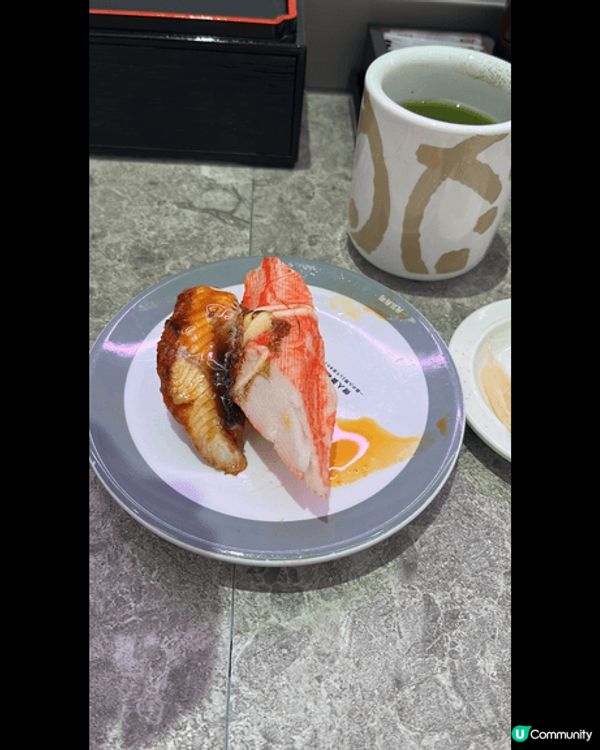 元氣壽司嘅蟹柳壽司，一路保持水準，性價比高，每次到時必選