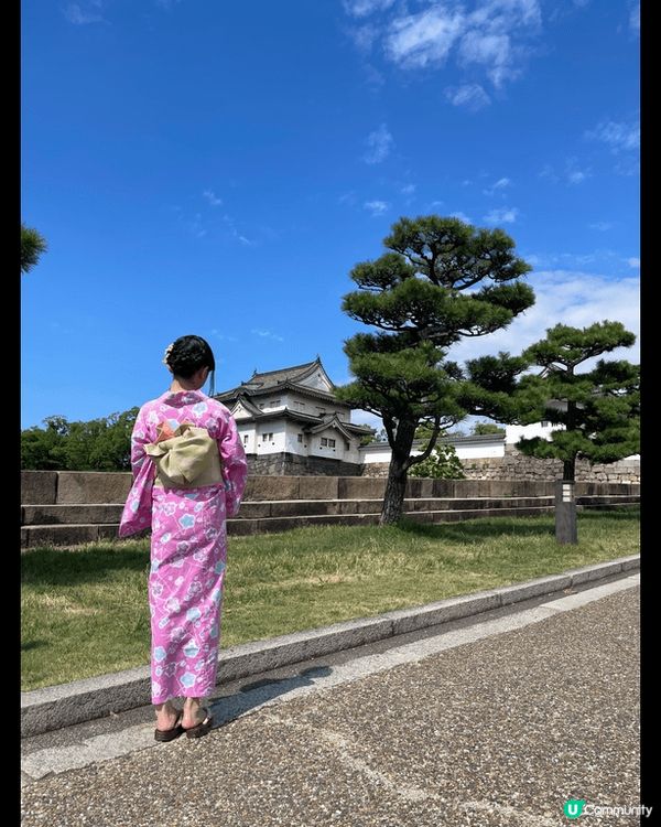 黎日本打打卡，著和服，行日本，參觀大阪城，感受日本氣氛和風景...