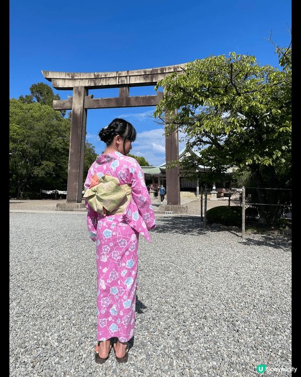 黎日本打打卡，著和服，行日本，參觀大阪城，感受日本氣氛和風景...