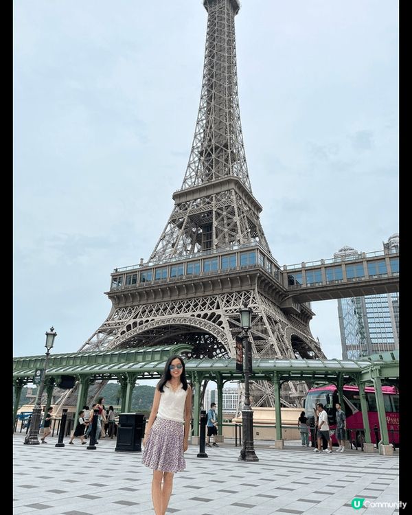 澳門好好玩呀！影左好多相，巴黎人、倫敦人、威尼斯人酒店，讓人...