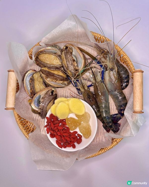 醉香鮑魚大頭蝦