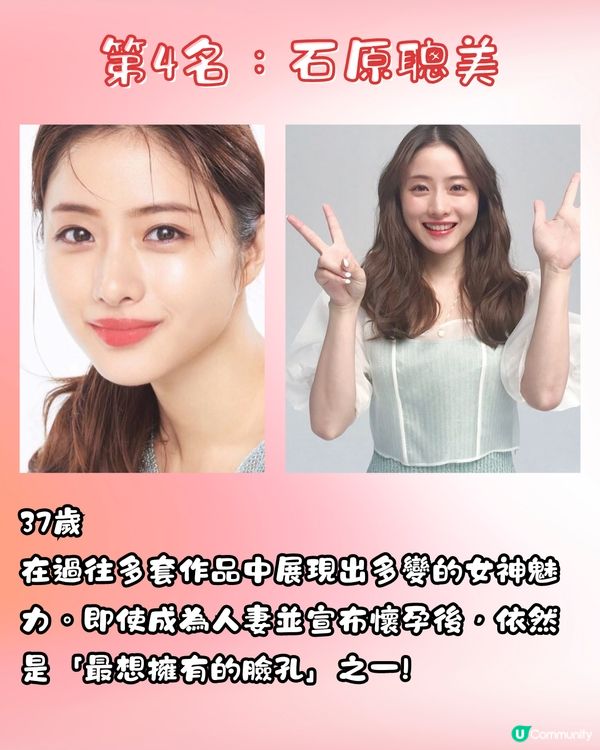 日本2024最強顏值女星Top12😍新垣結衣僅排第3⁉️附多圖