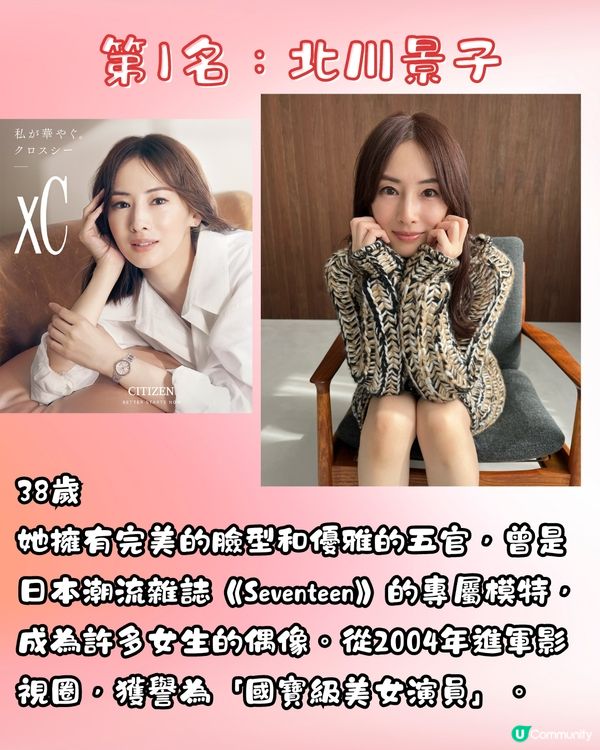 日本2024最強顏值女星Top12😍新垣結衣僅排第3⁉️附多圖