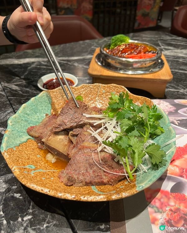 ʚ♡ 清燉牛肋骨肉香軟嫩 • 海鮮煎餅料足美味 ♡ɞ