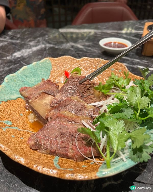 ʚ♡ 清燉牛肋骨肉香軟嫩 • 海鮮煎餅料足美味 ♡ɞ