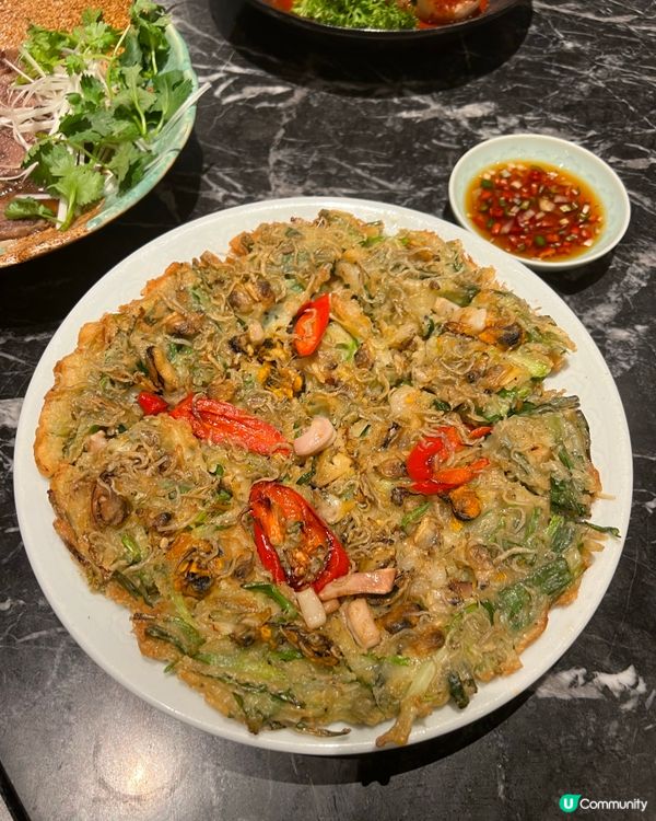 ʚ♡ 清燉牛肋骨肉香軟嫩 • 海鮮煎餅料足美味 ♡ɞ