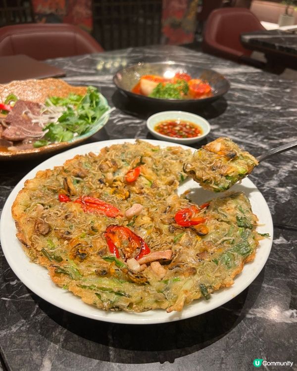 ʚ♡ 清燉牛肋骨肉香軟嫩 • 海鮮煎餅料足美味 ♡ɞ