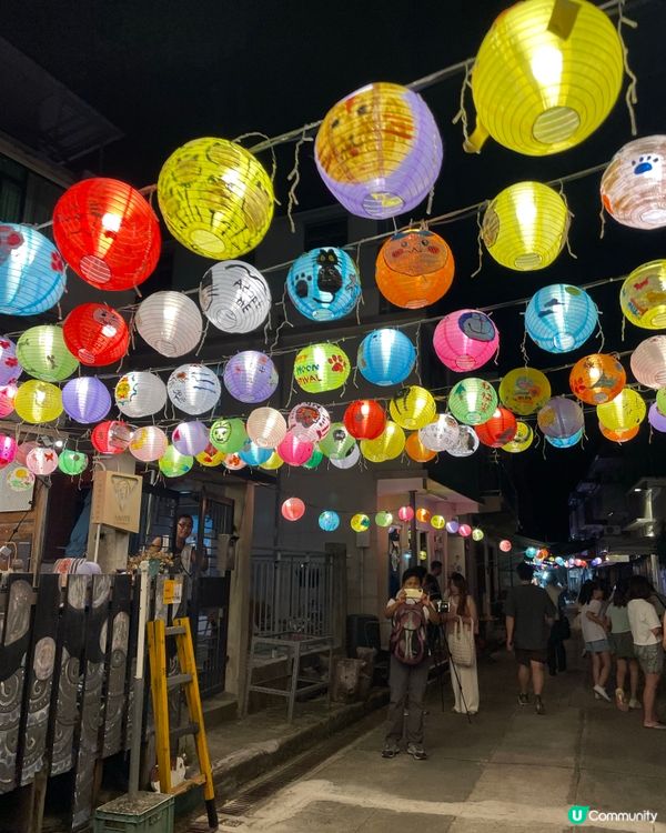 大澳中秋夜繽紛