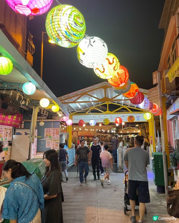 大澳中秋夜繽紛