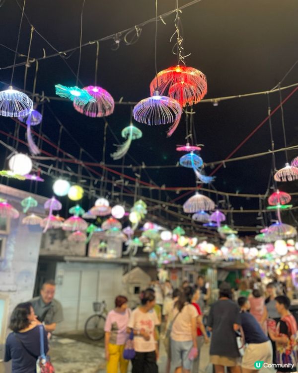 大澳中秋夜繽紛