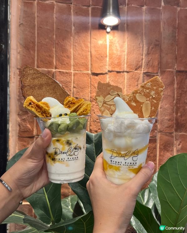 健康低脂乳酪雪糕·可以任揀配料✨📸