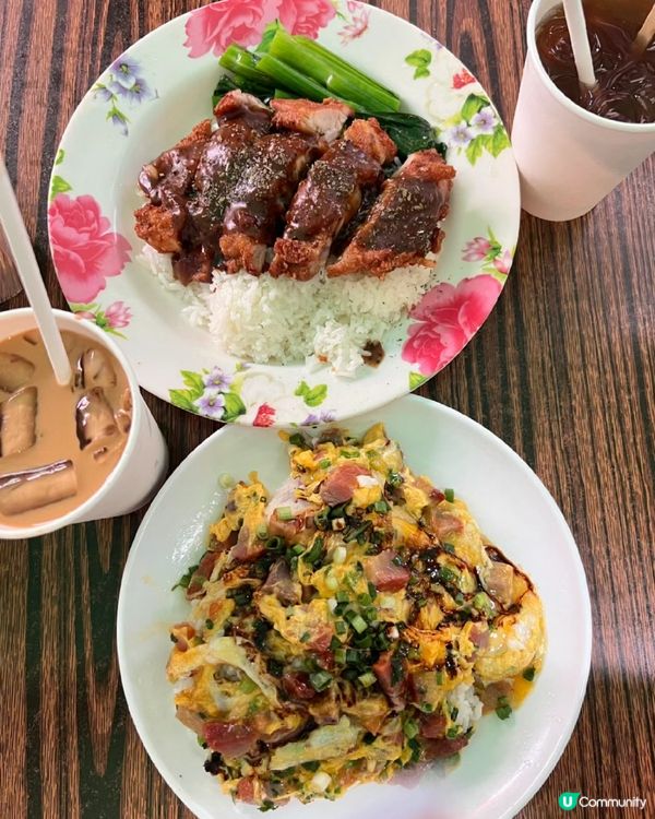 中環陳泗記大排檔！滑蛋叉燒飯超正！