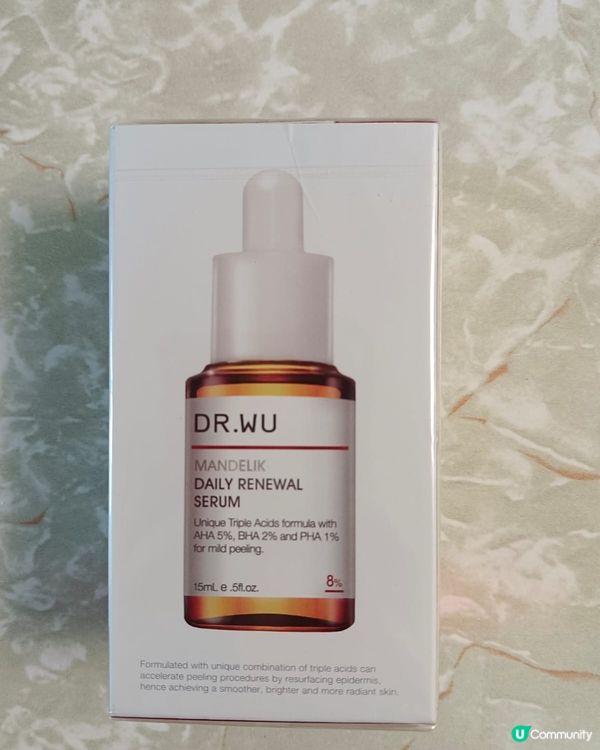 Dr. Wu 杏仁酸溫和煥膚精華8％