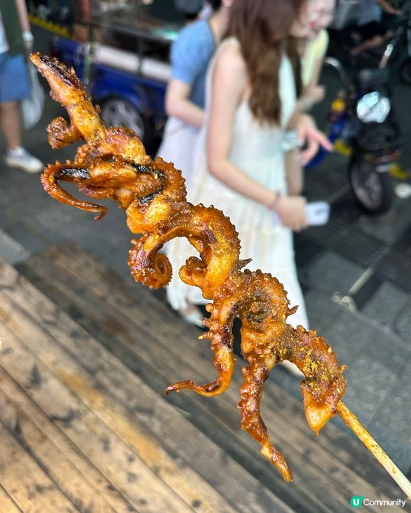 推介深圳東門老街香辣惹味烤魷魚