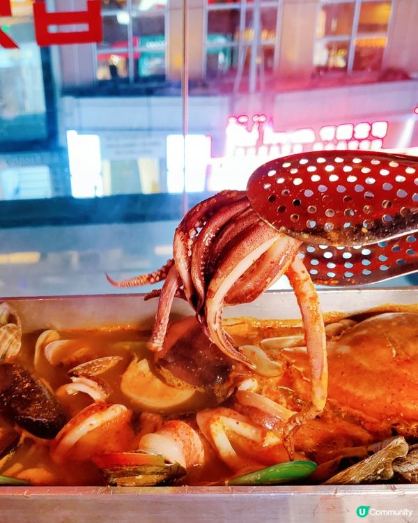 韓國大熱🔥特長50cm韓式海鲜鍋🥘🦀韓國網紅推介美食