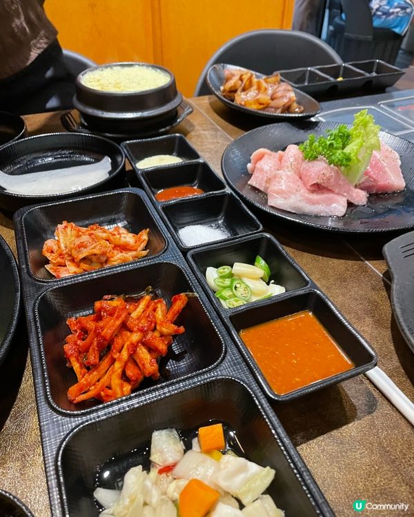 沙田都有抵食燒肉🔥 人均$200 豐盛配菜 五花肉😎