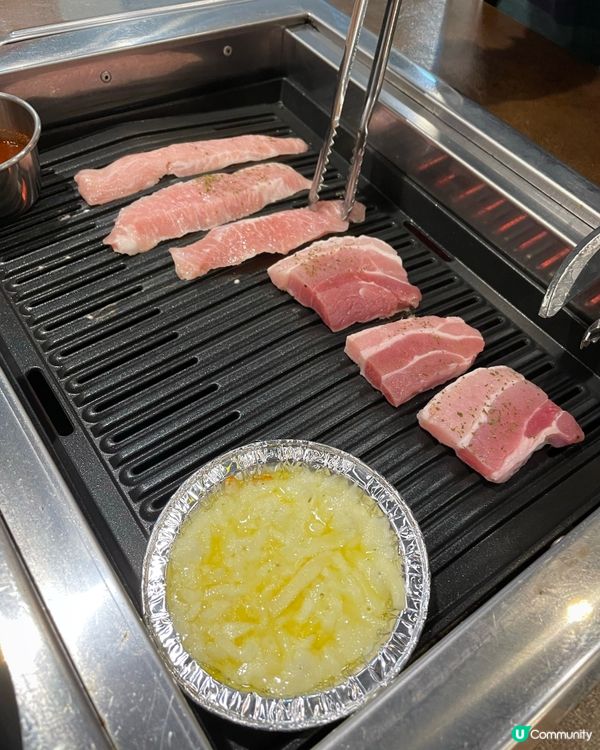 沙田都有抵食燒肉🔥 人均$200 豐盛配菜 五花肉😎