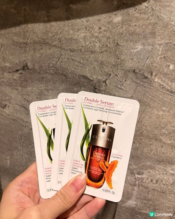 試用Crarins 面部精華