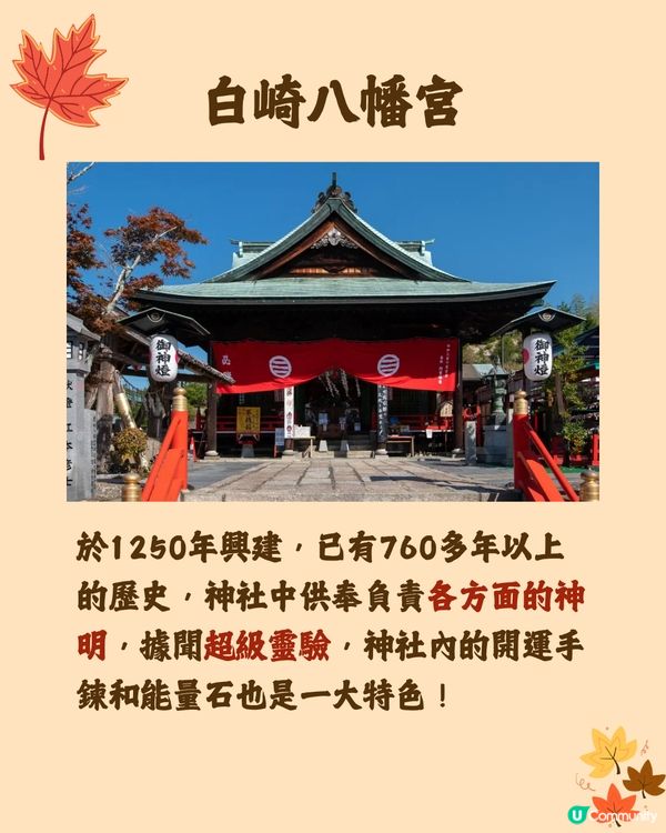日本紅葉2024🍁入手秋季限定紅葉御守😍附詳細地址及交通🚗