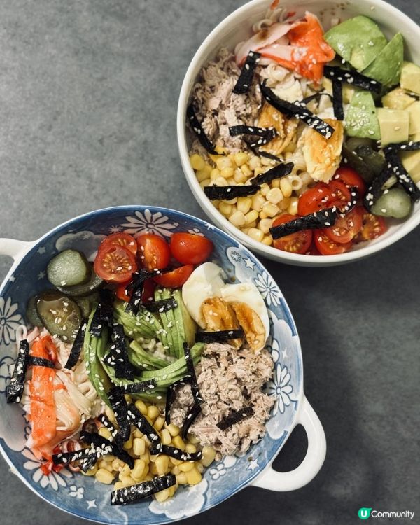 自家製poke bowl💕