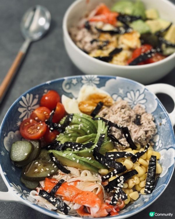 自家製poke bowl💕