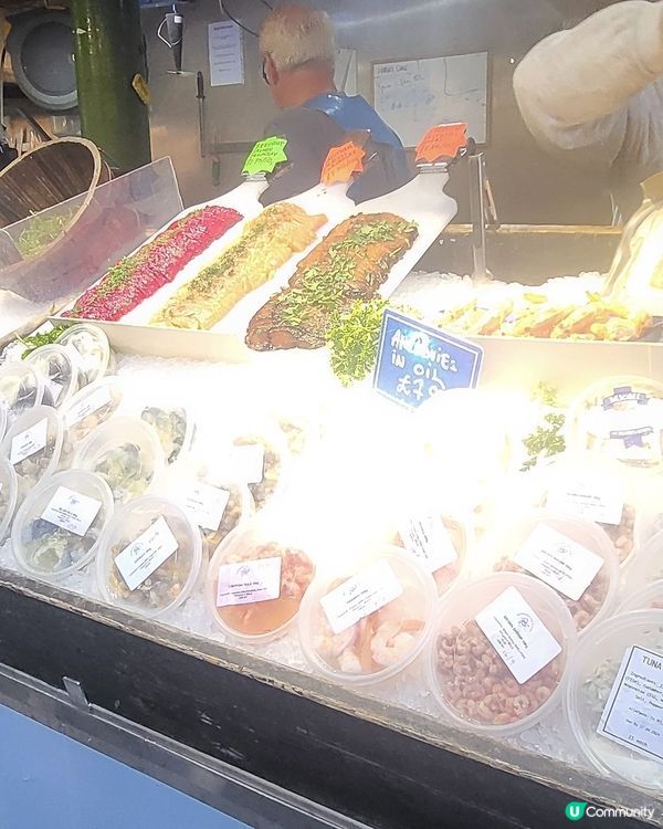 菠蘿市場的海鮮檔口