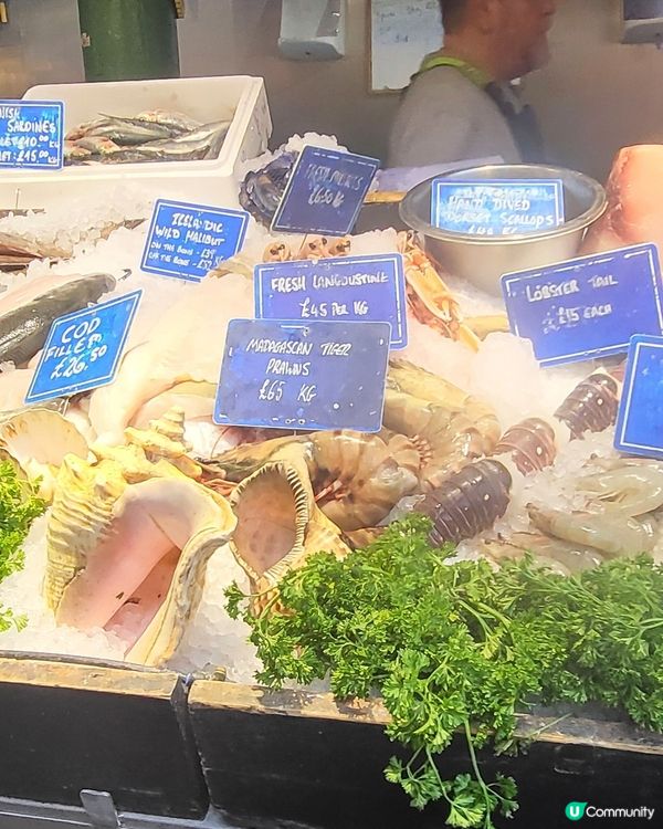 菠蘿市場的海鮮檔口