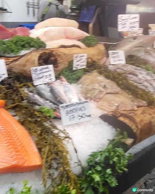 菠蘿市場的海鮮檔口