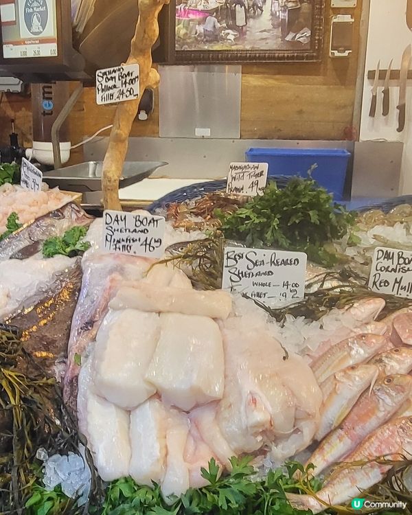 菠蘿市場的海鮮檔口