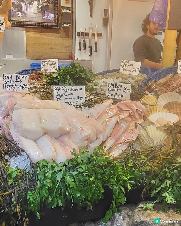 菠蘿市場的海鮮檔口