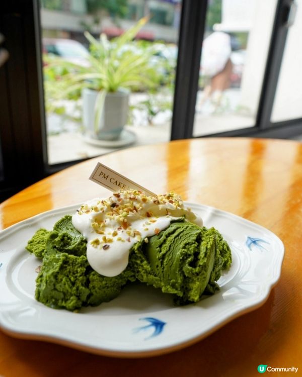 超韓風！抹茶生巧克力奶油蛋糕