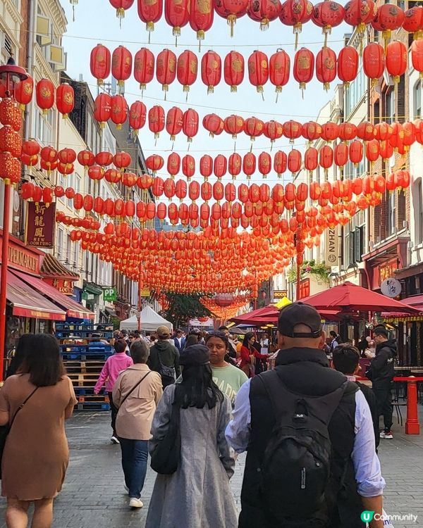 倫敦唐人街的中秋節