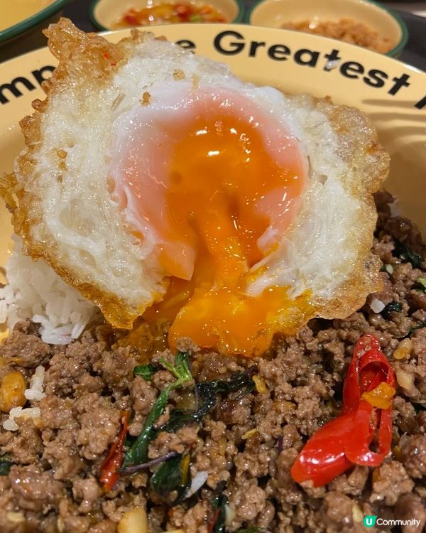 🇹🇭泰國必食！世界冠軍嘠拋飯👍🏻😋