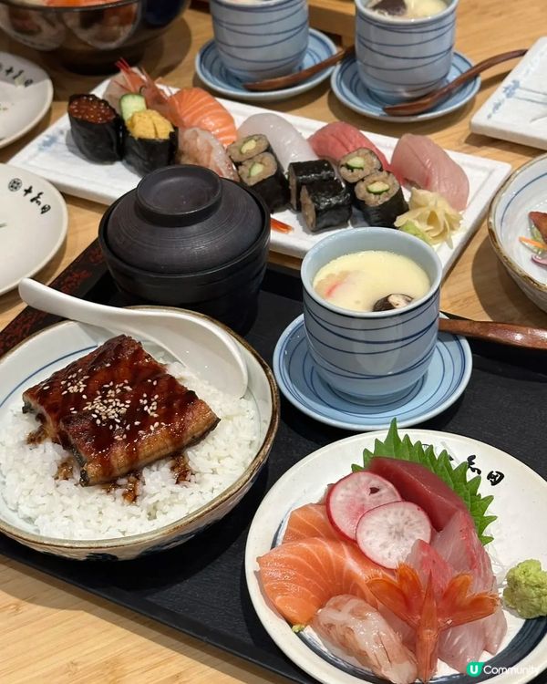 🇭🇰超新鮮百蚊午市壽司套餐