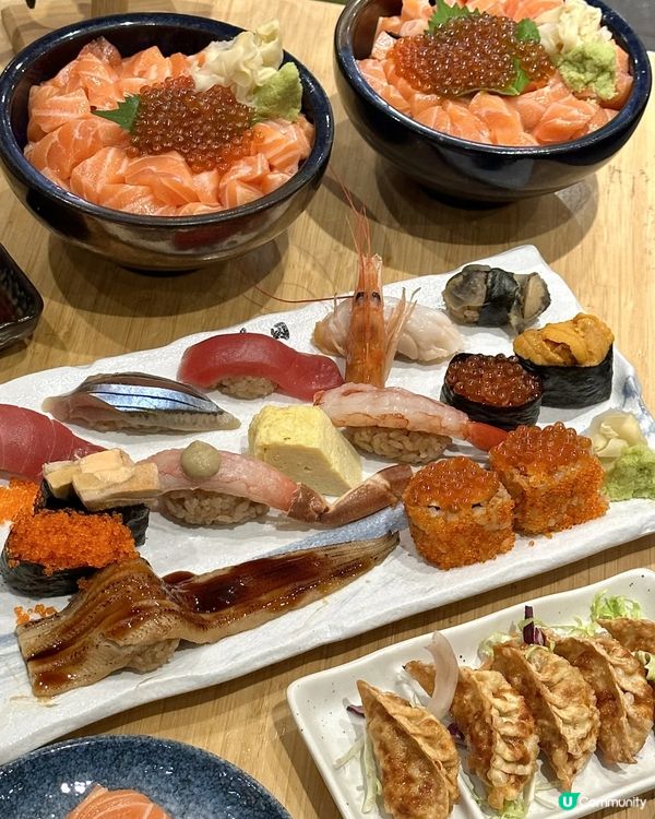 🇭🇰超新鮮百蚊午市壽司套餐