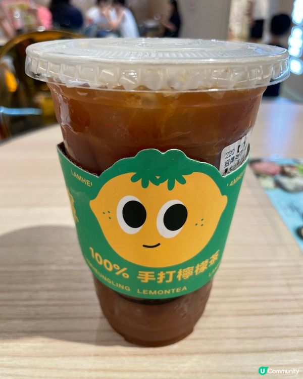 林香檸招牌手打檸檬茶，一飲令人愛上😍