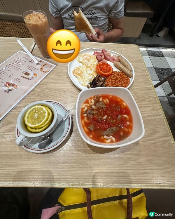 ## 屯門西鐵站附近食早餐 🥵