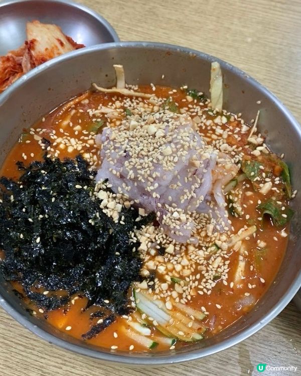 🇰🇷韓國濟州島海鮮章魚刀削麵