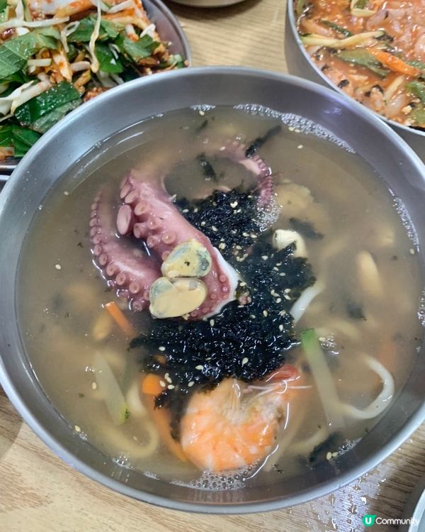 🇰🇷韓國濟州島海鮮章魚刀削麵