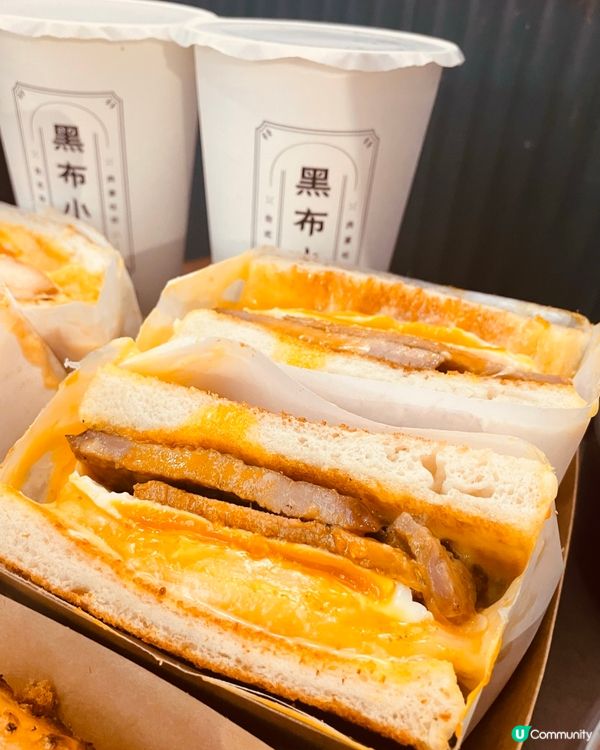 爆汁拉絲芝士肉蛋吐司