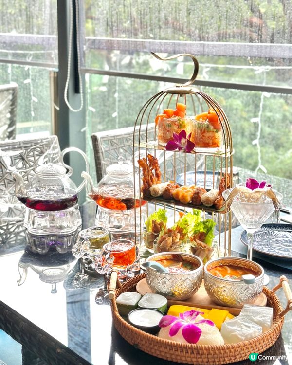 尖沙咀鬧市嘆泰式High Tea