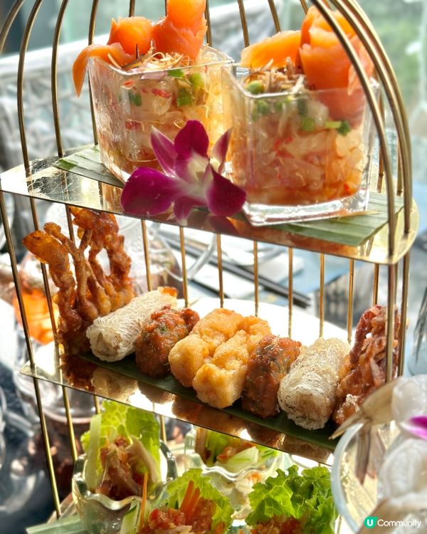 尖沙咀鬧市嘆泰式High Tea