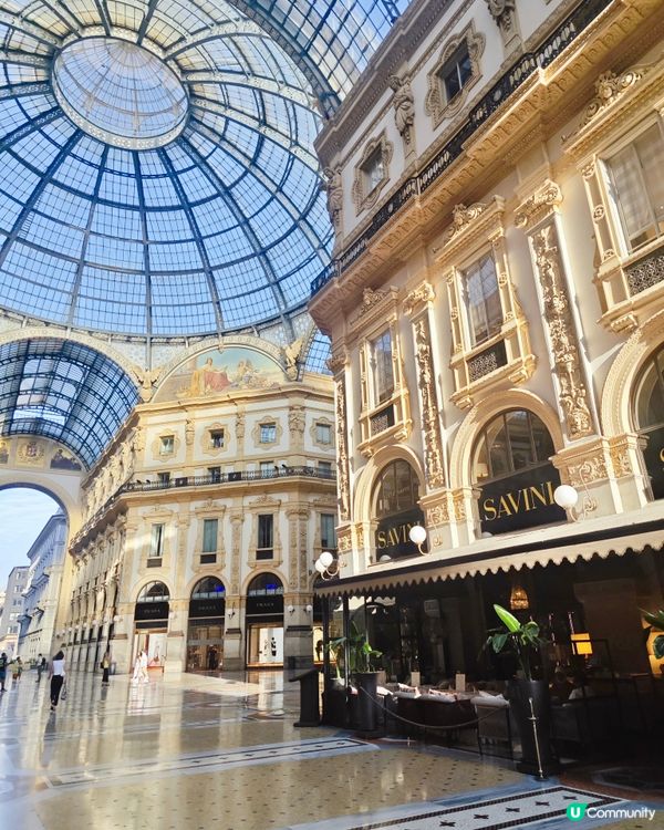 [意大利米蘭]🇮🇹 逾百年歷史的購物長廊Galleria V...