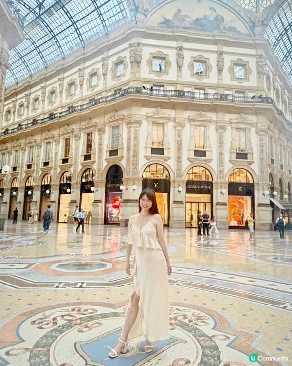 [意大利米蘭]🇮🇹 逾百年歷史的購物長廊Galleria V...