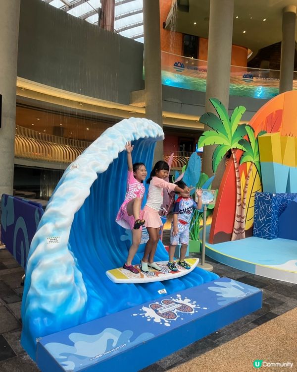 無懼紅雨定黃雨 我地都要去上水樂園玩🥳